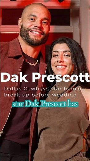 Dak Prescott and Fiancée Call Off Wedding — When Even NFL Stars Face Quiet Changes 🌿 Quiet Moments
