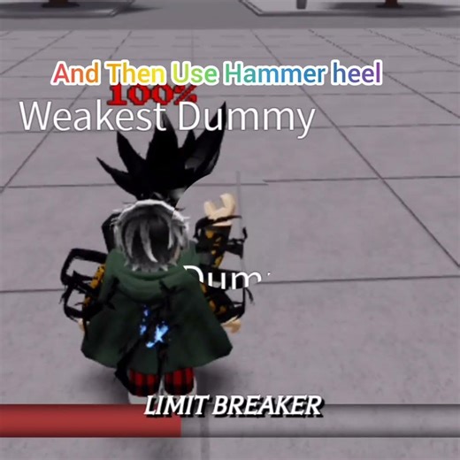 How to do Hammer heel Variant #game #roblox