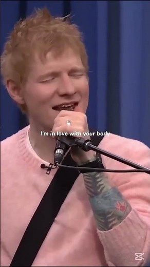 Ed Sheeran & Jimmy Build “Shape of You” Live with a Looping Station | Lyrics