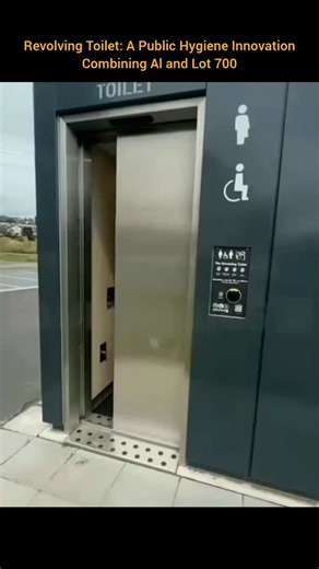 Trendy | Tech | Unboxing on Instagram: "The toilet that disinfects itself in 10 seconds flat 🤯🚽✨ Meet the Revolving Toilet: you flush, the seat vanishes into a hidden chamber, gets blasted with UV-C light + 200°C heat + nano-coating, then a brand-new sterile seat rotates back out like nothing happened. All powered by AI that tracks usage and only spins when needed. No more hovering. No more seat covers. Just pure hygienic chaos. Japan looked at public restrooms and said “delete this.” #Revolvi