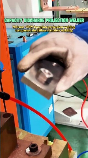 Capacity Discharge Projection Welder. #resistanceweldingmachine