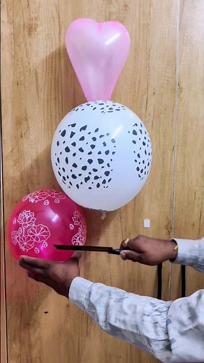 4 Satisfying Confetti Popping Balloon Explode 💥🎈✨️#asmr #funny #diy