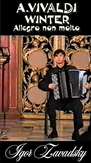 A.Vivaldi – The Four Seasons, Winter, Allegro non molto (1/5) St.Andrew’s Church #accordion #vivaldi