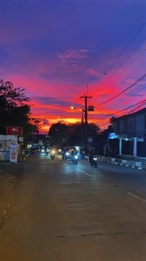 Cuaca Senja Cerah di Bogor – Pemandangan Menawan