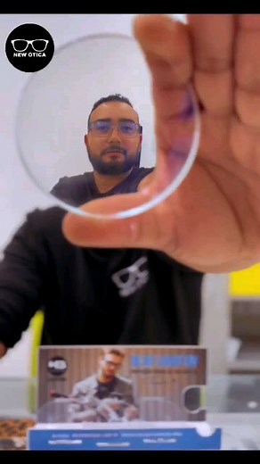 Conhece as lentes Blue? As lentes blue control possuem proteção para...