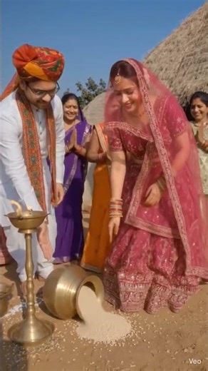 मारवाड़ी बहु की धांसू एंट्री बीनणी ने गृह प्रवेश पर किया पक्का वादा Marwadi desi heart touching rasm