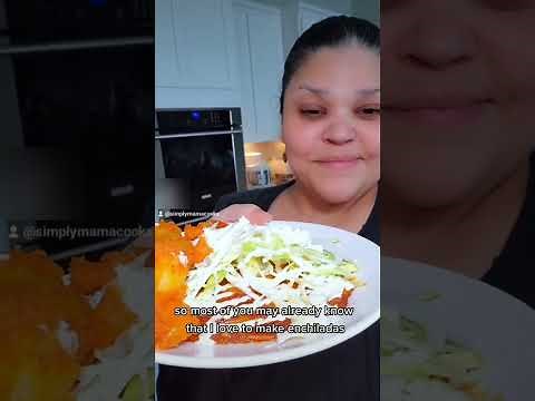 The ENCHILADAS I make for breakfast, lunch and dinner | Easy DINNER RECIPES for beginner cooks