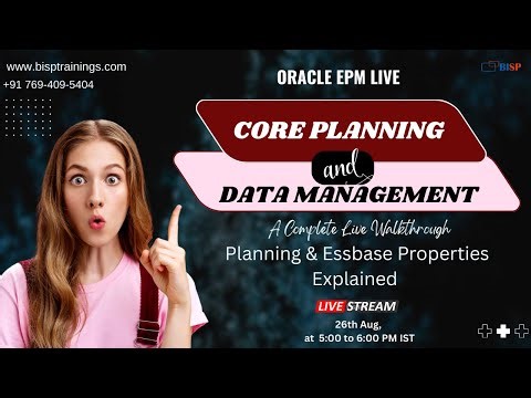 Creating PBCS Application and Discussing Planning & Essbase Properties
