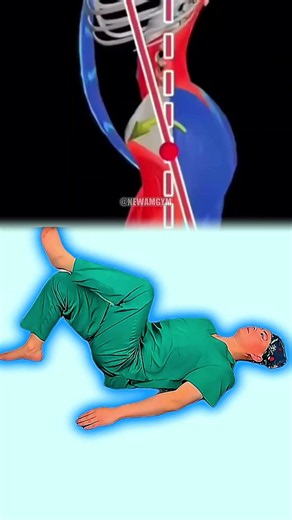 ❤️If You Notice Your Abdomen Protruding, Try This Mobility Exercise 🤸