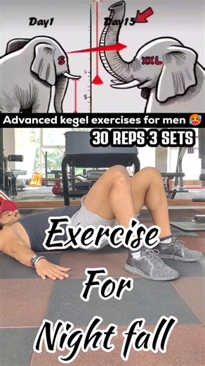 Nightfall Cure: 5 Powerful Exercises That Stop Night Discharge Naturally! ✅#shorts