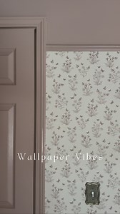 ✨ Sometimes all a room needs is a little pattern power. One sample turned into a whole new vibe — wallpaper really is the instant glow-up your walls deserve. Comment “wallpaper” for 15% off ❤️ | Dwell & Bloom