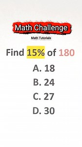 Math Challenge #12 #MathChallenge2025 #MathMadeSimple #MathTrick #mathisfun #mathstricksshortcut #mathtricks #mathmadeeasy #MathHacks #mathteachergon #Math #MathTutor #Mathhack #MathMadeEasy | Math Tutorials