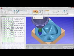 CIMCOEdit 7 : Backplot & Solid animation from NC file