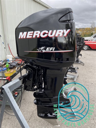 $4,250 This listing is for a used 2003 Mercury 250 HP 6-Cylinder EFI 2-Stroke 25" (X) Outboard Motor. Model number: 250XL EFI. Serial number: 0T775201. Weight - 483 lbs. 121-123 PSI compression on all six cylinders. 575 Hours. Oil Injection. New Gear Oil. New Paint and Decals. Electric Start. Remote Steer. Power Tilt/Trim. Standard Rotation. - Controls, Propeller, Battery, Fuel Tank and Line, and Stand are Not Included. - WE ACCEPT TRADES ON LOCAL PICK-UPS ONLY. Please provide any pictures and d