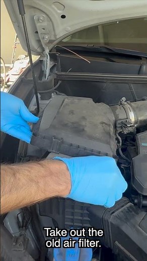 How to Change the Engine Air Filter in 2022 Hyundai Tucson Hybrid/Plug-In Hybrid