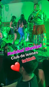 Huichol Musical ❤️ bien intrépidos en el Bailazo de #SanValentin en el Club de Feroces leones | Tepicosos