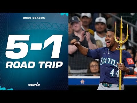 Mariners Go 5-1 on Epic Road Trip