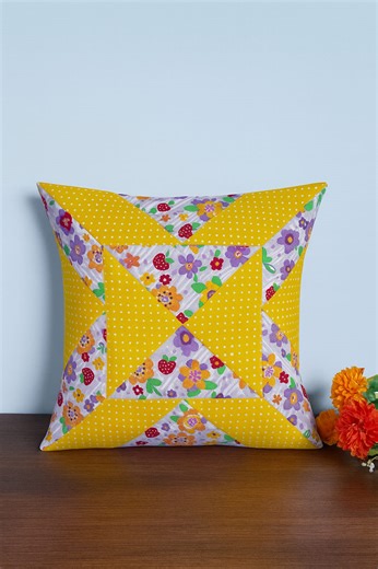 219K views · 2.9K reactions | Quilt Block Pillow Cushion Project #sewing #quilting #homedecor #diyprojects | Indah Sewing | Facebook