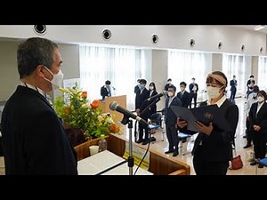 令和4年10月期金沢大学入学宣誓式 Matriculation Ceremony of Kanazawa University 2022
