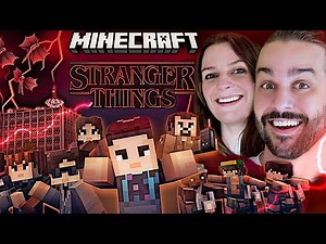 On découvre le DLC STRANGER THINGS x MINECRAFT !