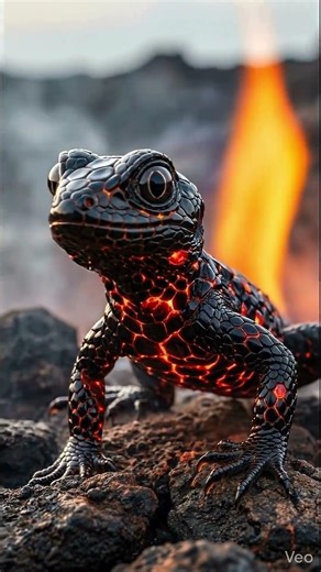 【となりの地球】マグマ・サラマンダー（溶岩トカゲ）