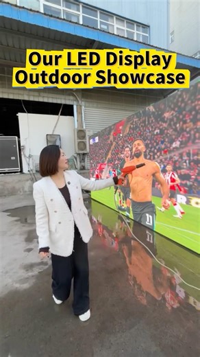 Waterproof LED screen.Stable&durable. #led #leddisplay #ledscreen #waterproof #ledfactory