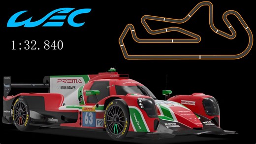 [LMU]葡萄牙Portimão LMP2 1:32.840排位赛(open setup)