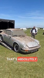 1989 Porsche 911 3.2 Carrera Sport Coupé - 'Barn Find' How about this for a barn find? Showing just 40,307 miles, this iconic whale-tailed Porsche was driven into storage some time in 2011. This is a UK-supplied car in a highly sought after specification. It is now being offered for sale by Iconic Auctioneers on May 17th at Supercar Fest. There’s a great write-up about the car on their website, along with photos of the car in storage. The Porsche is guided at £20,000-£25,000. #porsche #porsche91