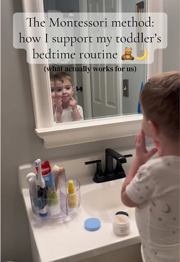 Montessori Toddler Bedtime Routine That Works