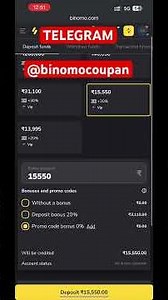 Binomo Latest 3 New Coupan Code JUNE 2025 | Binomo Promo Code | #binomo #trading