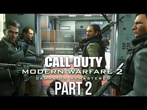 NO RUSSIAN - CALL OF DUTY MODERN WARFARE 2 REMASTERED Gameplay Walkthrough - Part 2