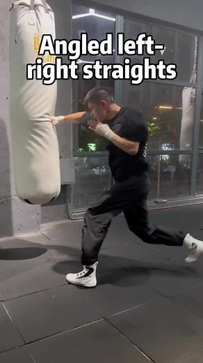 Angled Left-Right Straights Boxing Tutorial