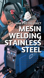 Kalau nak welding stainless steel. Yang ni mesin dia. Kalau jenis suka welding spot. Kena try mesin ni. Sebab dia ada mode cold tig. Memang syok welding spot. #tukulbina #welding #metalworking #welder #tigwelding #coldtig #wimmachine #wim #wimwelding #longlifeweld #wimalaysia | Tukul Bina