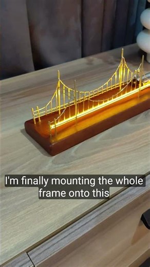 DIY Suspension Bridge Lamp | Stunning LED Design