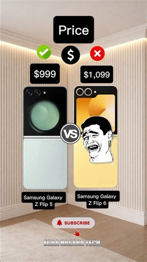 Samsung Galaxy Z Flip 5 VS Samsung Galaxy Z Flip 6