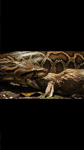 Anatomy of a Predator: How Pythons Eat