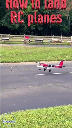 How to land RC Planes