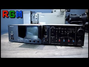 Getting to know the SONY CCU M3 CAMERA CONTROL UNIT FOR DXC M3