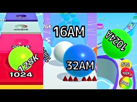 Max Levels 🚀 Ball Run 2048 vs Ball Run Infinity Mode vs Ball Run Infinity | Epic Gameplay #2