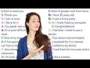 20 COMMON SPEAKING MISTAKES | Do you make any of these?