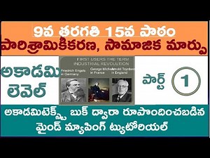 industrialisation and social change 9th class, industrialisation and social change in telugu,