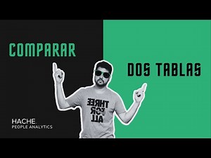 Comparar dos tablas en Power Query