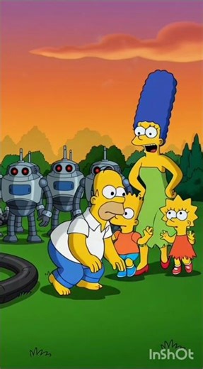 Homer’s Crazy Robot Invention Goes Wrong! 😂 | Simpsons Funny Episode