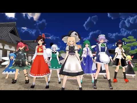 [Touhou MMD] Marisa's Thriller (東方MMD)