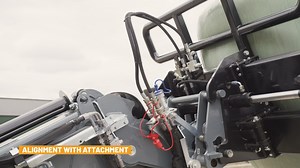 Hydraulic Coupling Guiding ✅ Easy accessible ✅ Alignment with attachment ✅ Strategic position against collision with attachment | Tobroco Giant