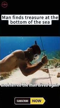 Man Discovers Hidden Treasure in Sunken Shipwreck | Golden Sword Found Under the Sea