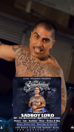 Macehualli Pochtecatl on Instagram: "ITS GOING DOWN SUNDAY FEBRUARY 22ND AT THE SHOWDOWN. BRING ALL THE TIAS AND PRIMAS FLAKITAS TORTAS AND ALL THE HYNAS IN BETWEEN… LIVE ON STAGE @sadboyloko SPECIAL GUEST TBA SPECIAL LIVE PERFORMANCES TBA ITS GONNA BE A NIGHT OF CULTURA WITH DANZA AZTECA PRESENTATION AND DJ WITH LIVE PERFORMANCES THE RANFLAS, TROKAS Y VICLAS SHOWDOWN DOORS OPEN AT 4PM. COVER CHARGE FOR THE BOTH INDOOR & OUTDOOR VENUE DJ AND LIVE PERFORMACES IS $20.00 DOLLARS AT THE PUERTA. DOOR