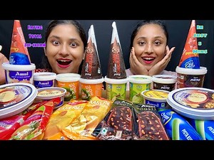 Eating Total Ice Cream 🍨🥶In Just 5 Mins Challenge |Punishment Challenge |Ice Cream Eating Challenge