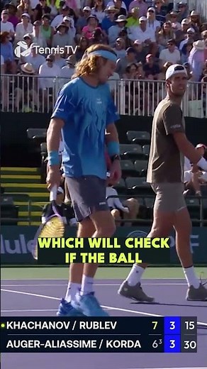 Rublev Almost Tags Korda In Fun Doubles Match Up 🤣