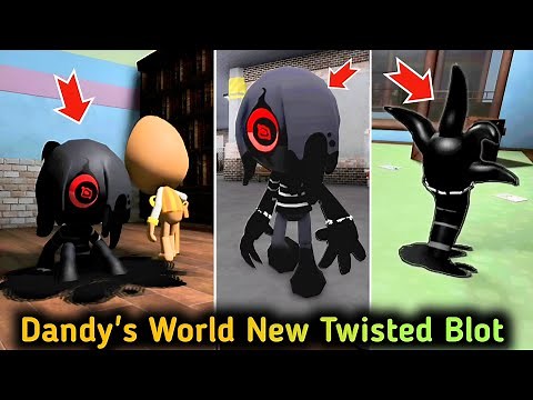 Dandy's World New Twisted Blot Encounter Showcase + Playing As Twisted Blot | New Toon